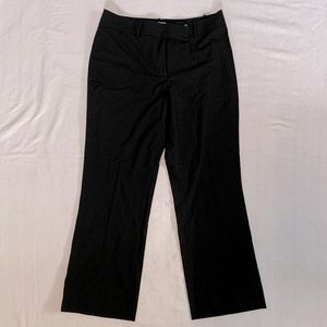 Curvy fit Calvin Klein black pants